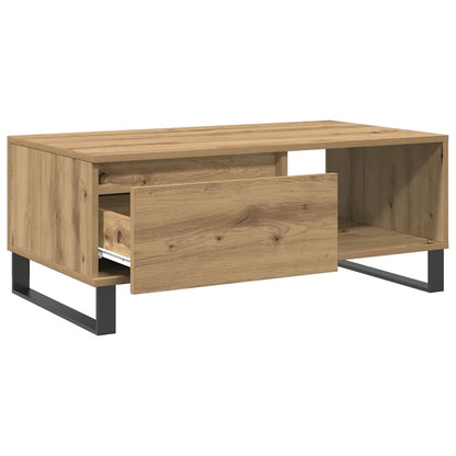 Coffee Table Artisan Oak 90x50x36,5 cm Engineered Wood