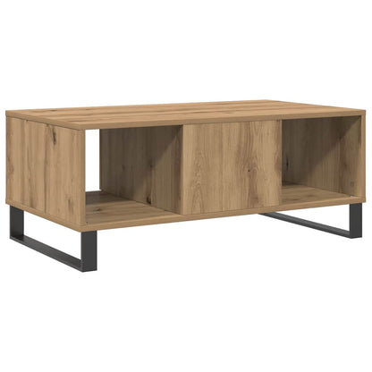 Coffee Table Artisan Oak 90x50x36.5 cm Engineered Wood