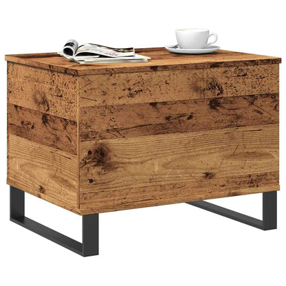 Coffee Table Old Wood 60x44,5x45 cm Engineered Wood