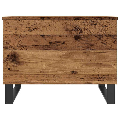 Coffee Table Old Wood 60x44,5x45 cm Engineered Wood
