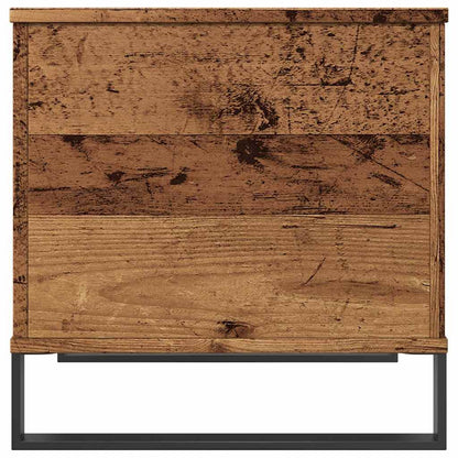 Coffee Table Old Wood 60x44,5x45 cm Engineered Wood