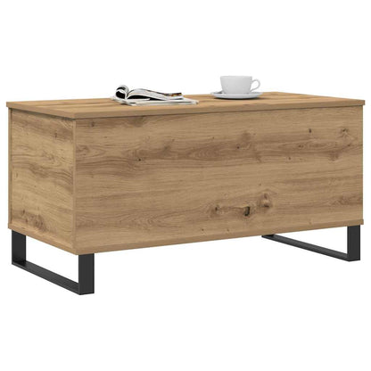 Coffee Table Artisan Oak 90x44,5x45 cm Engineered Wood