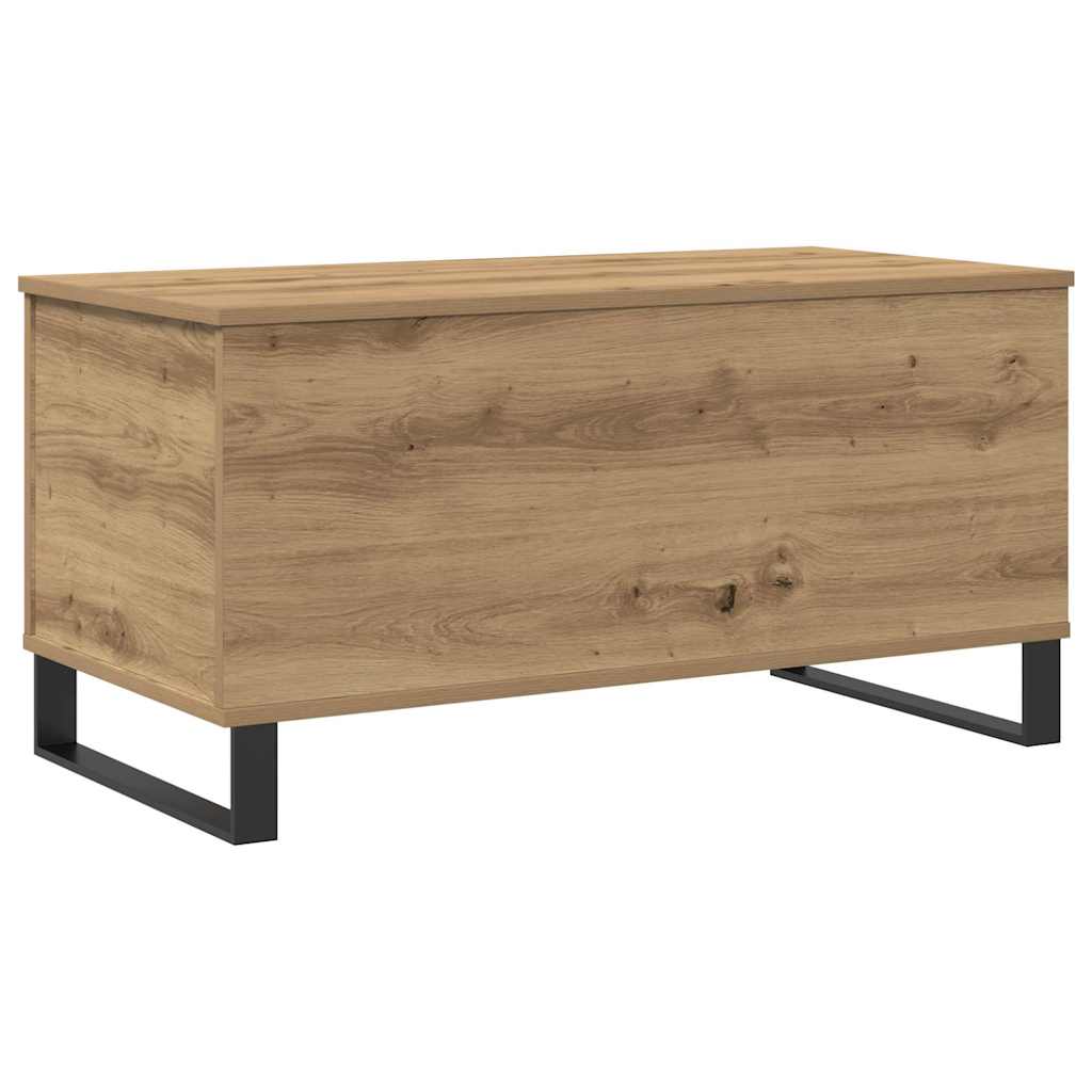 Coffee Table Artisan Oak 90x44,5x45 cm Engineered Wood