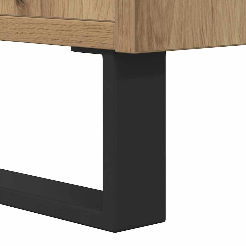 TV Cabinet Artisan Oak 100x35x55 cm Engineered Wood