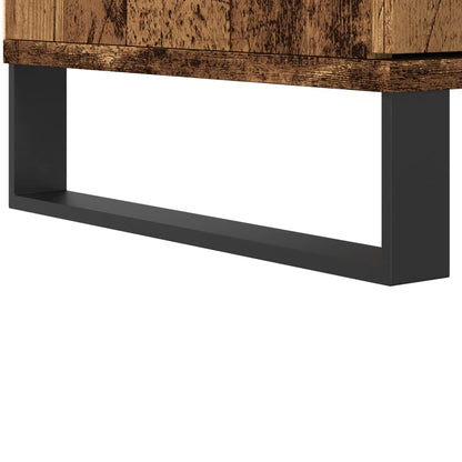 Highboard Old Wood 60x36x110 cm Engineered Wood