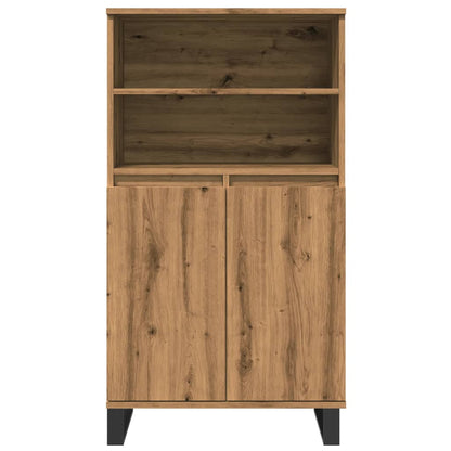 Highboard Artisan Oak 60x36x110 cm Engineered Wood