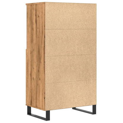 Highboard Artisan Oak 60x36x110 cm Engineered Wood