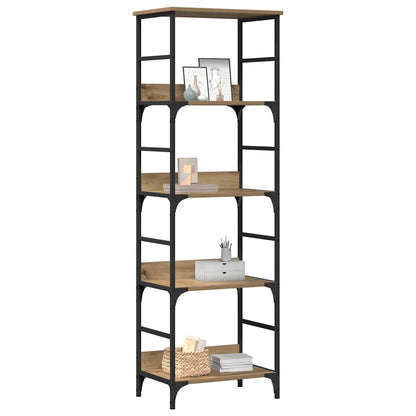 Bookshelf Artisan Oak 50x33x153 cm Engineered Wood