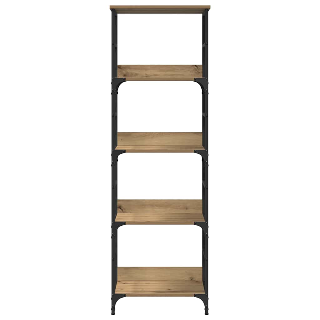Bookshelf Artisan Oak 50x33x153 cm Engineered Wood