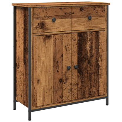 Sideboard Old Wood 70x30x80 cm Engineered Wood
