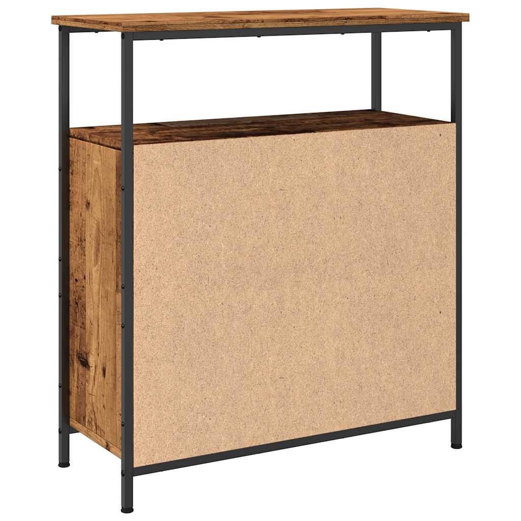 Sideboard Old Wood 70x30x80 cm Engineered Wood