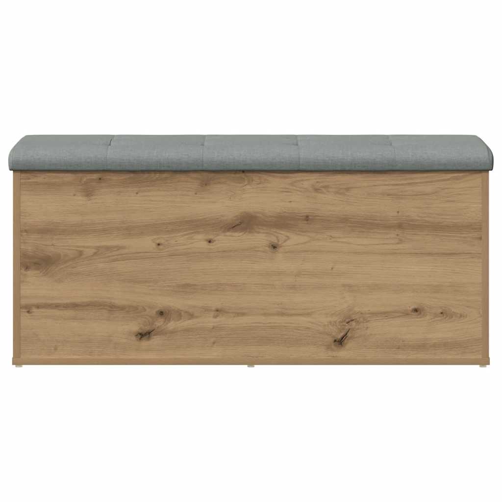 Storage Bench Artisan Oak 102x42x45 cm Engineered Wood