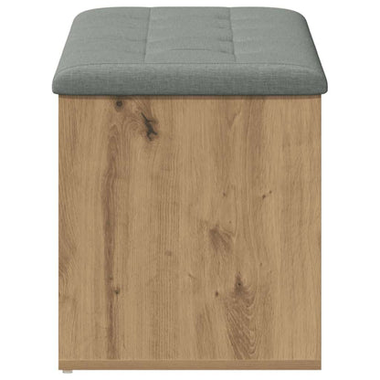 Storage Bench Artisan Oak 102x42x45 cm Engineered Wood