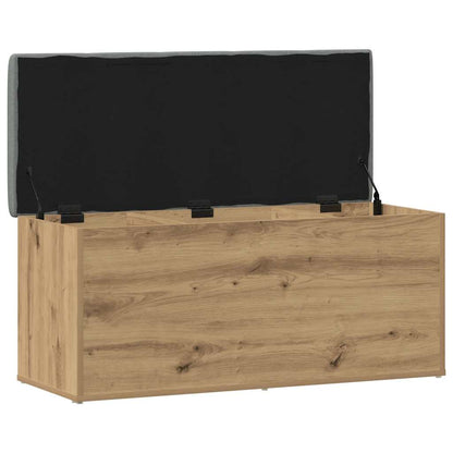 Storage Bench Artisan Oak 102x42x45 cm Engineered Wood