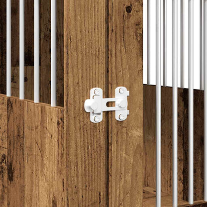 Dog Crate Furniture Old Wood 45x62x59 cm Engineered Wood