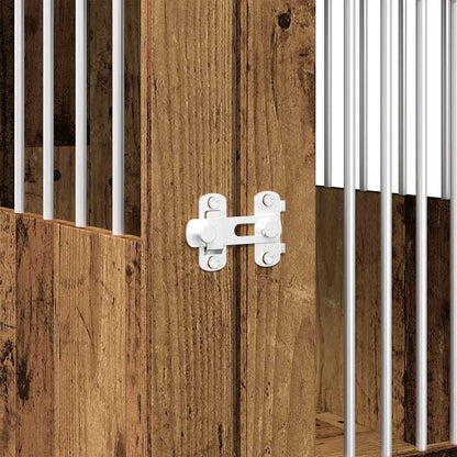 Dog Crate Furniture Old Wood 55x75x65 cm Engineered Wood