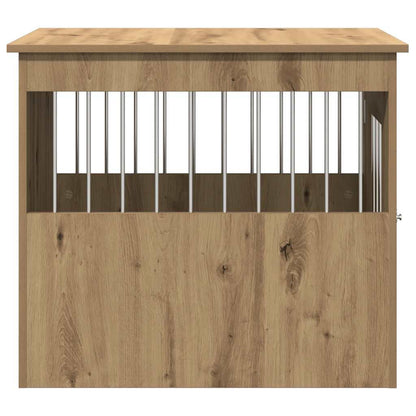 Dog Crate Furniture Artisan Oak 55x75x65 cm Engineered Wood