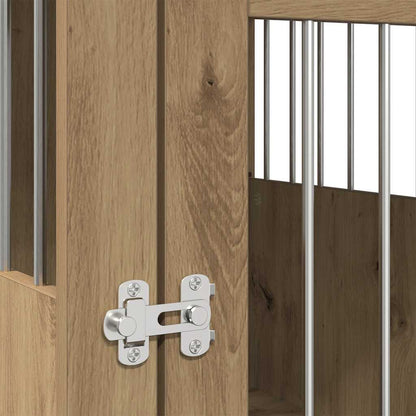 Dog Crate Furniture Artisan Oak 55x75x65 cm Engineered Wood