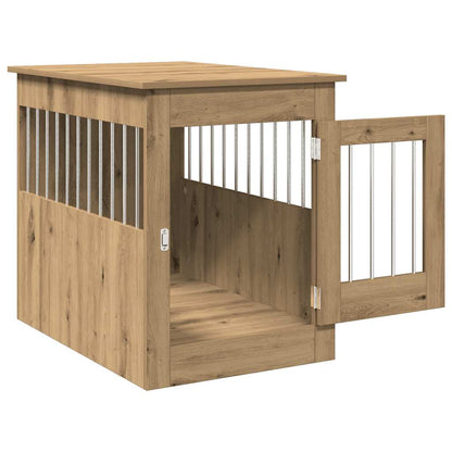 Dog Crate Furniture Artisan Oak 55x80x68 cm Engineered Wood