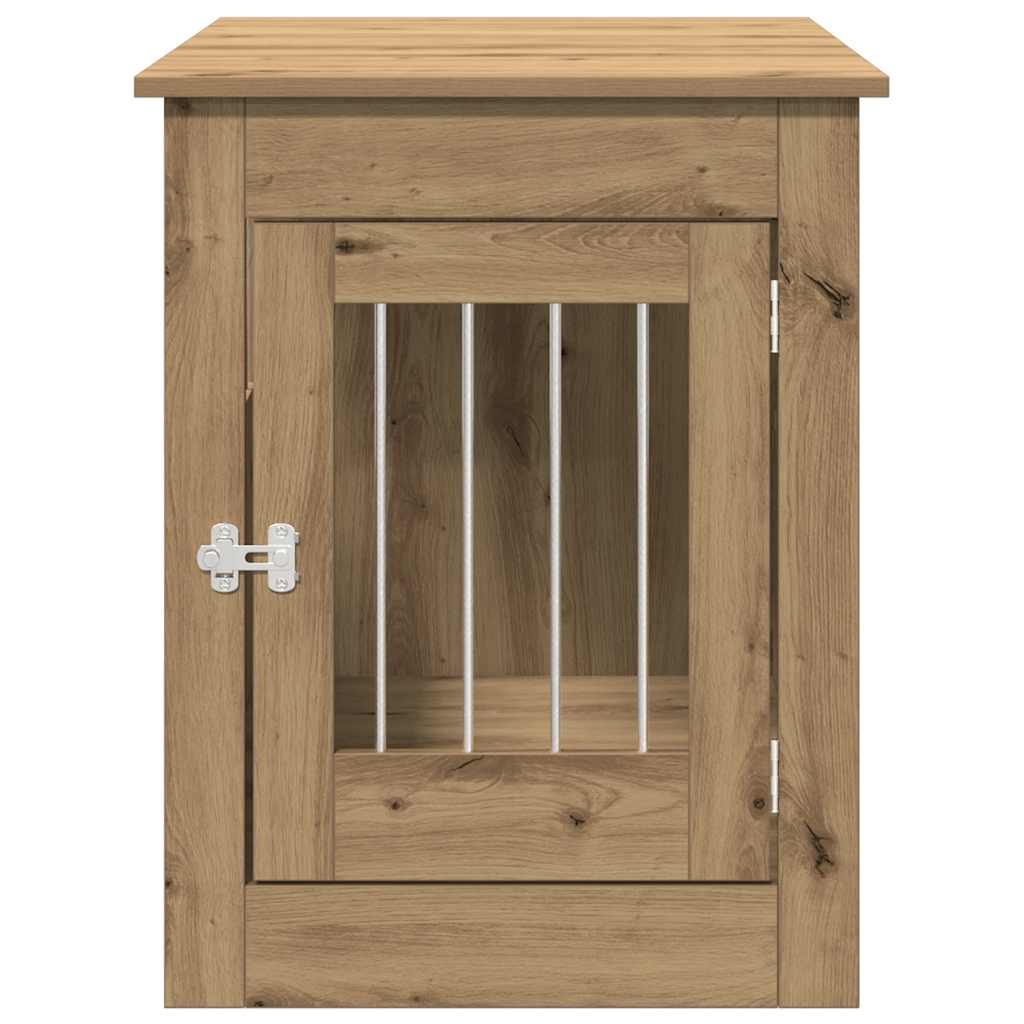 Dog Crate Furniture Artisan Oak 55x80x68 cm Engineered Wood