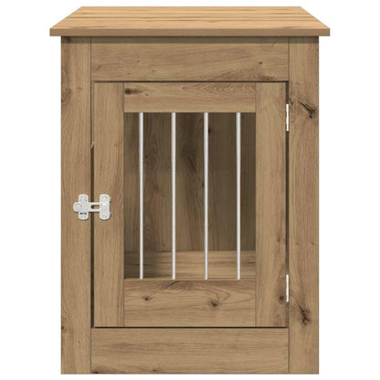 Dog Crate Furniture Artisan Oak 55x80x68 cm Engineered Wood