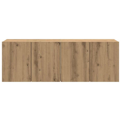 TV Cabinets Wall-mounted 2 pcs Artisian Oak 60x30x41 cm