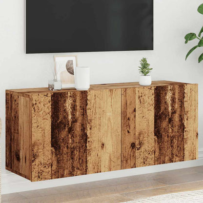 TV Cabinet Wall-mounted Old Wood 100x30x41 cm