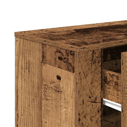 Sideboard Old Wood 80x33x70 cm Engineered Wood