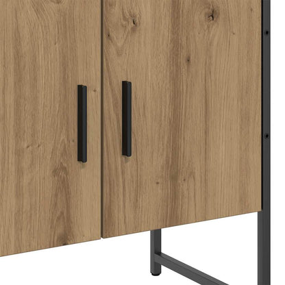 Bathroom Sink Cabinet Artisan Oak 60x33x60 cm Engineered Wood