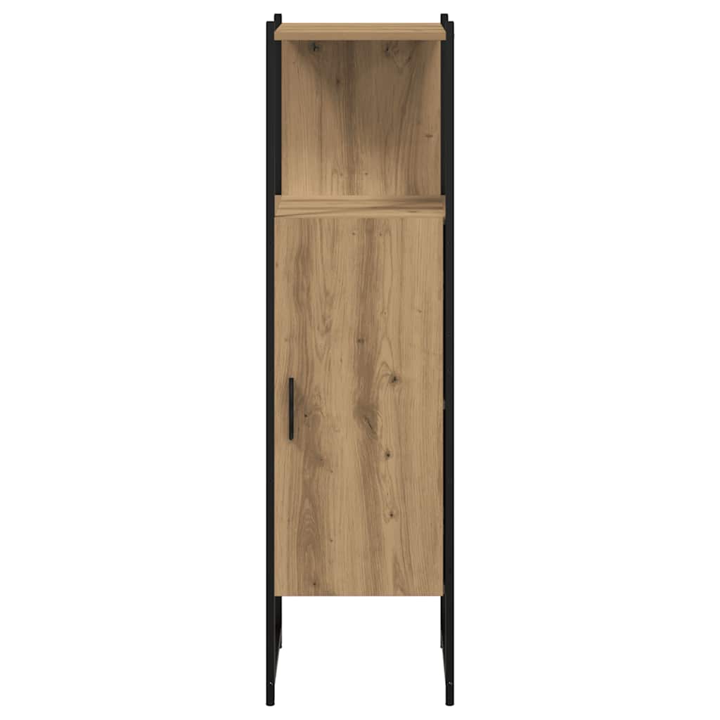 Bathroom Cabinet Artisan Oak 33x33x120.5 cm Engineered Wood