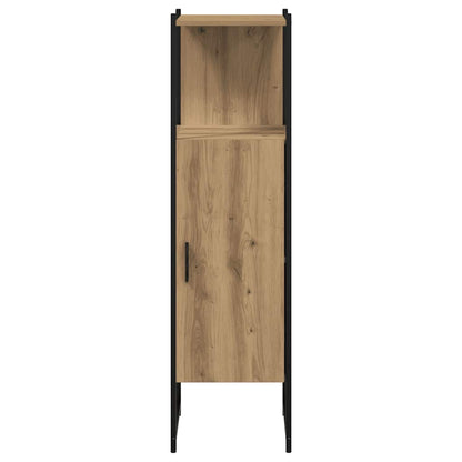 Bathroom Cabinet Artisan Oak 33x33x120,5 cm Engineered Wood