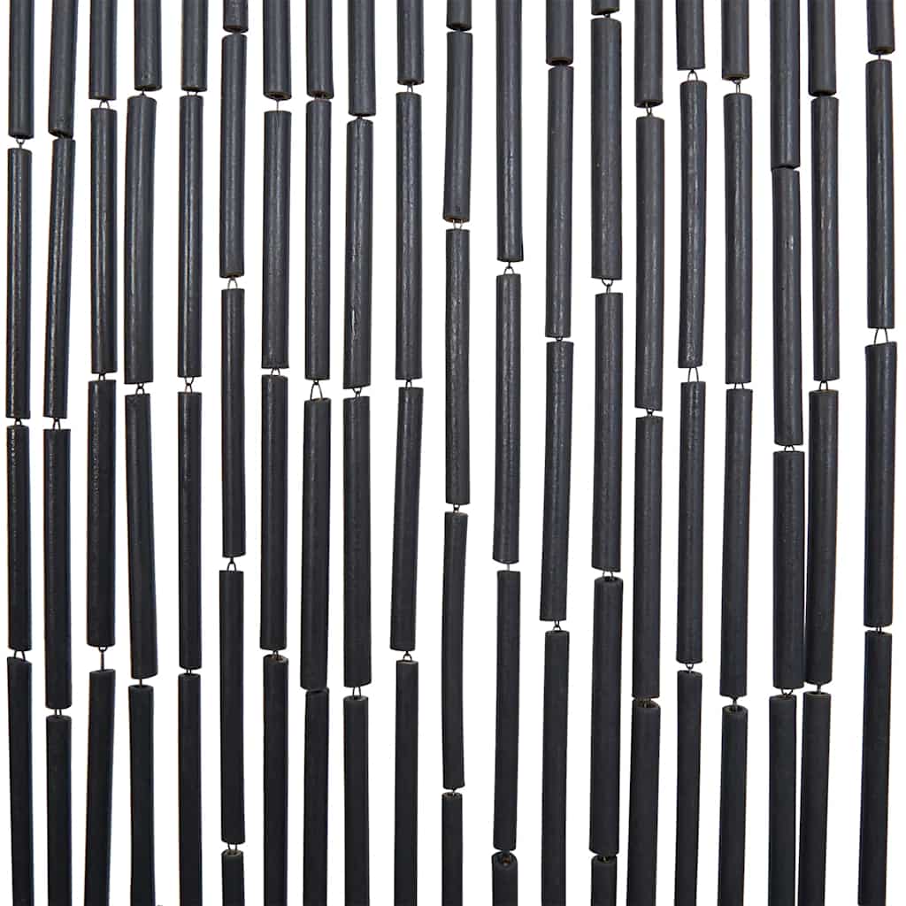 Insect Door Curtain Dark Grey 56x185 cm Bamboo