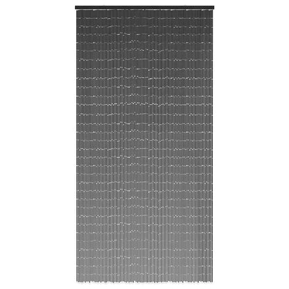 Insect Door Curtain Dark Grey 100x200 cm Bamboo