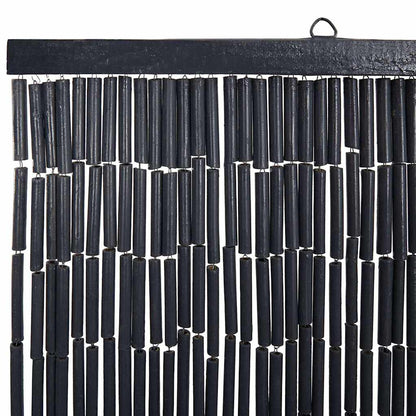 Insect Door Curtain Dark Grey 100x220 cm Bamboo
