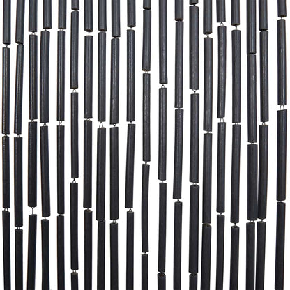 Insect Door Curtain Dark Grey 120x220 cm Bamboo