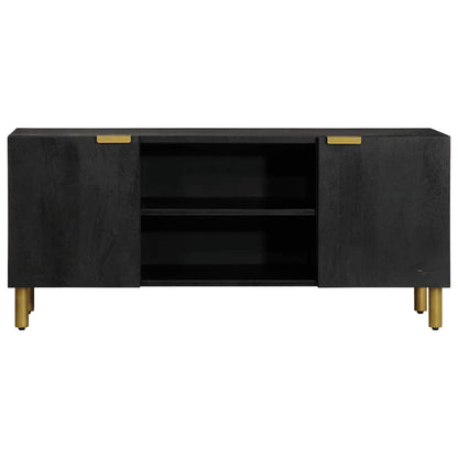 TV Cabinet Black 105x33x46 cm Engineered Wood