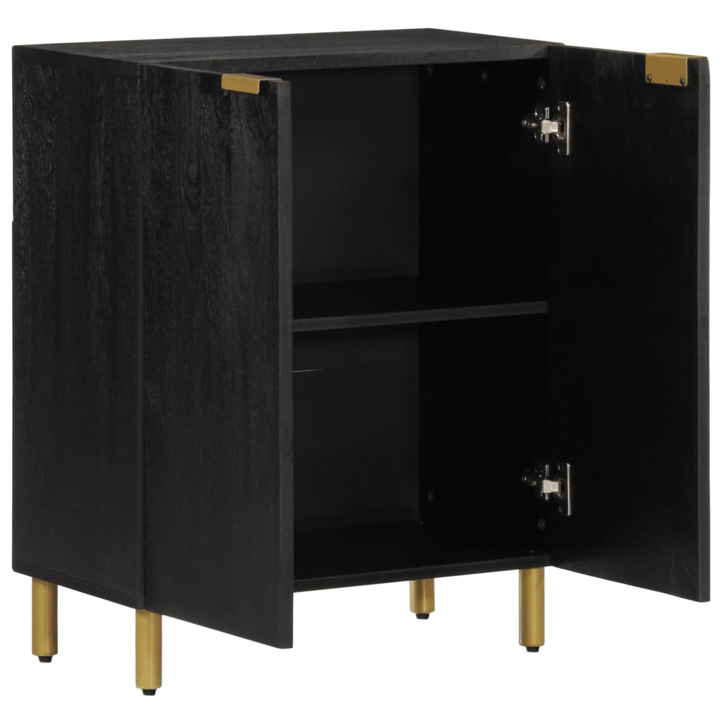 Sideboard Black 60x33x75 cm Engineered Wood