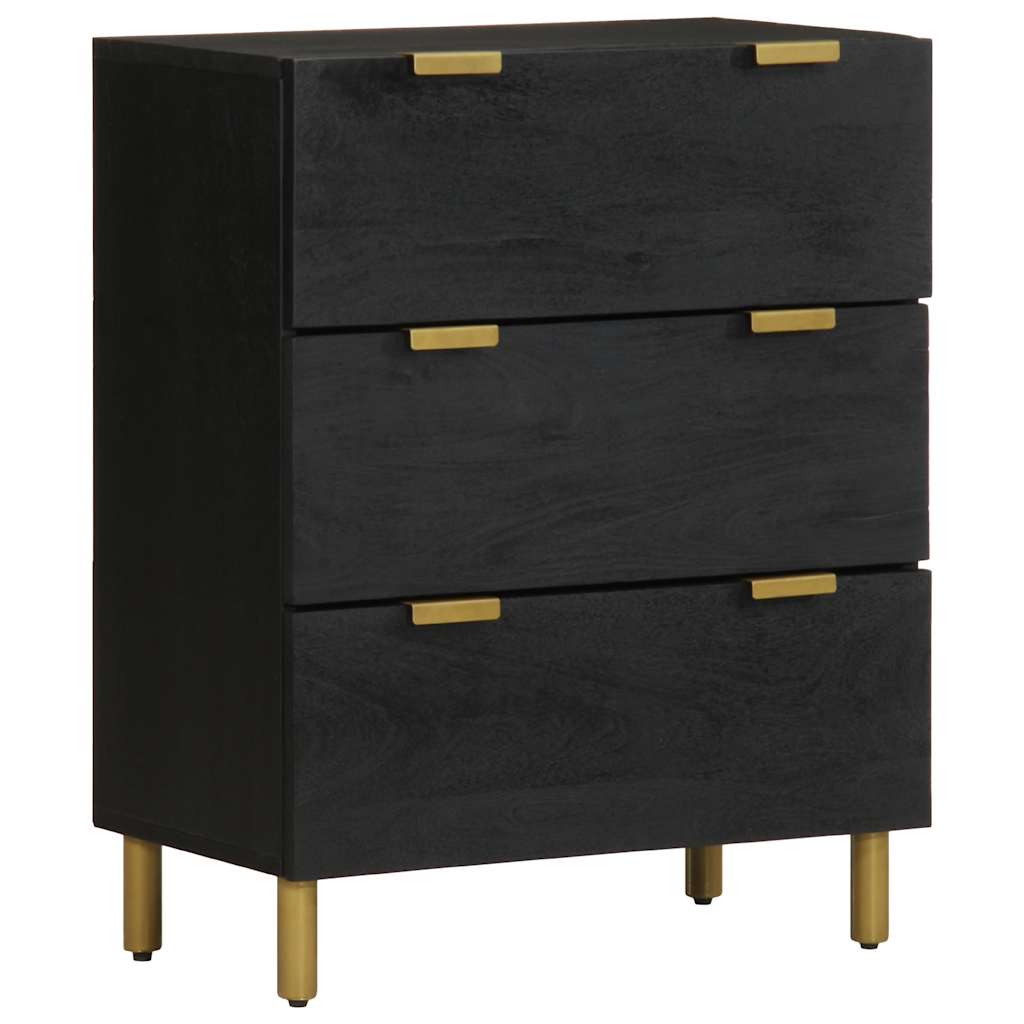 Sideboard Black 60x33x75 cm Engineered Wood