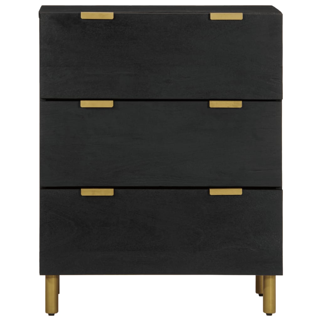 Sideboard Black 60x33x75 cm Engineered Wood