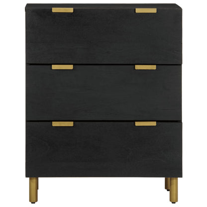 Sideboard Black 60x33x75 cm Engineered Wood