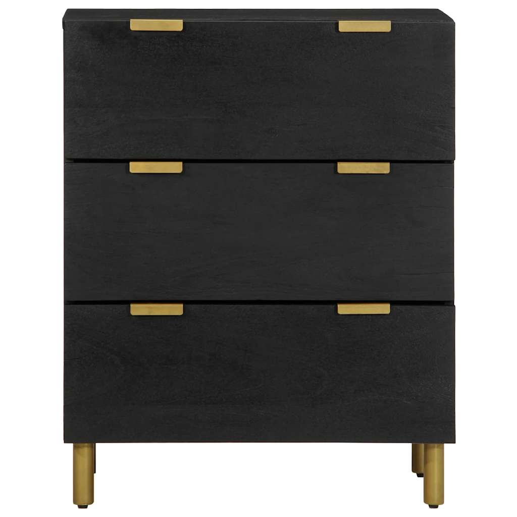 Sideboard Black 60x33x75 cm Engineered Wood