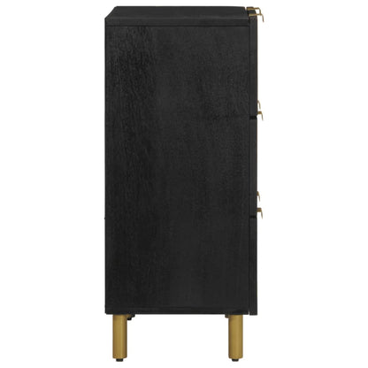 Sideboard Black 60x33x75 cm Engineered Wood