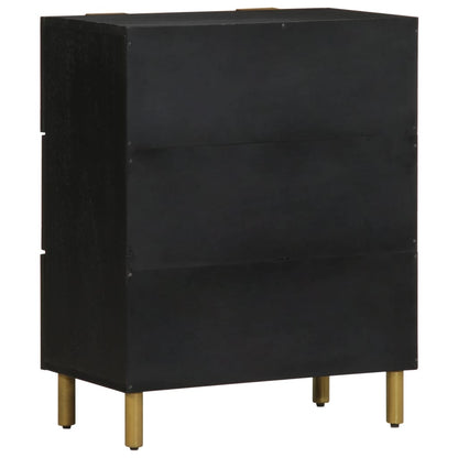 Sideboard Black 60x33x75 cm Engineered Wood