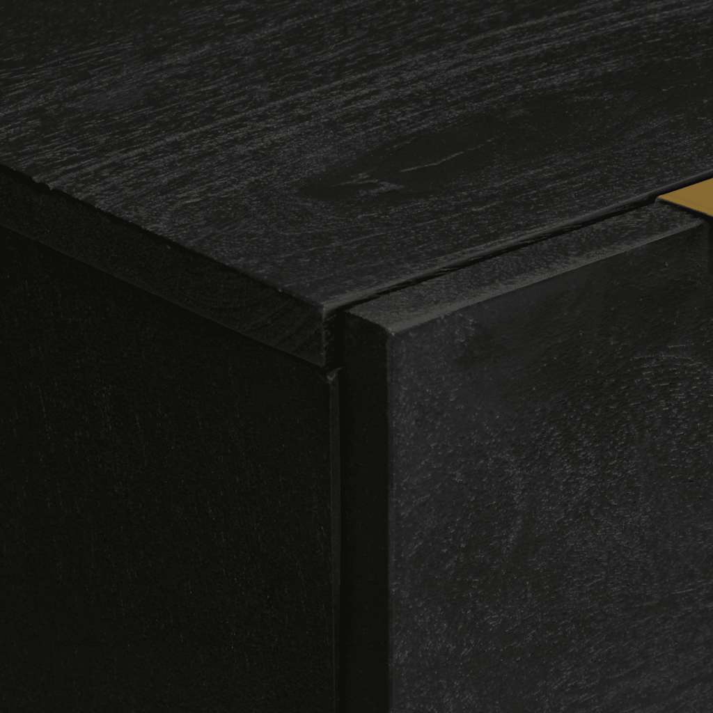 Sideboard Black 60x33x75 cm Engineered Wood