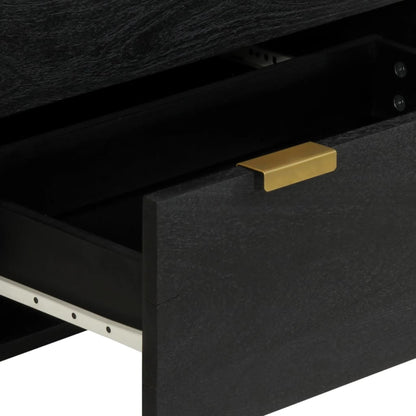 Sideboard Black 60x33x75 cm Engineered Wood