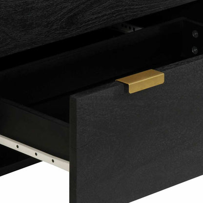 Sideboard Black 60x33x75 cm Engineered Wood