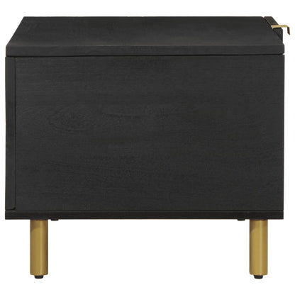 Coffee Table Black 80x50x40 cm Engineered Wood