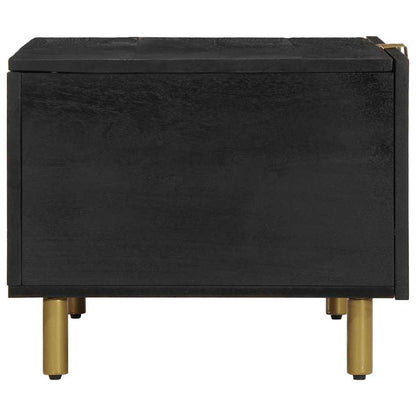 Coffee Table Black 80x50x40 cm Engineered Wood