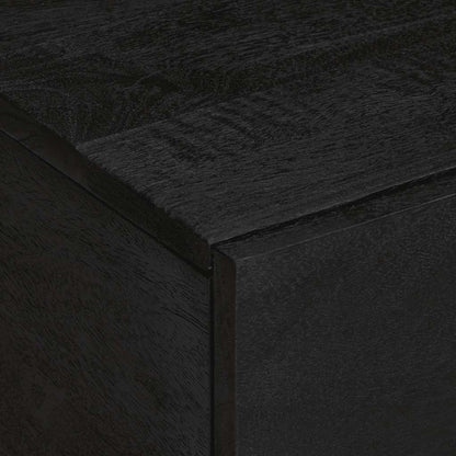 Coffee Table Black 80x50x40 cm Engineered Wood