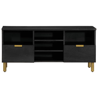 TV Cabinet Black 100x33x46 cm Engineered Wood